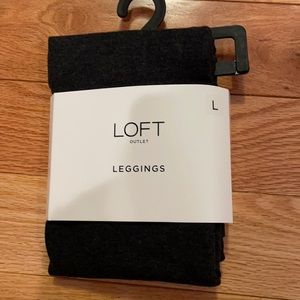 Loft outlet heather gray leggings